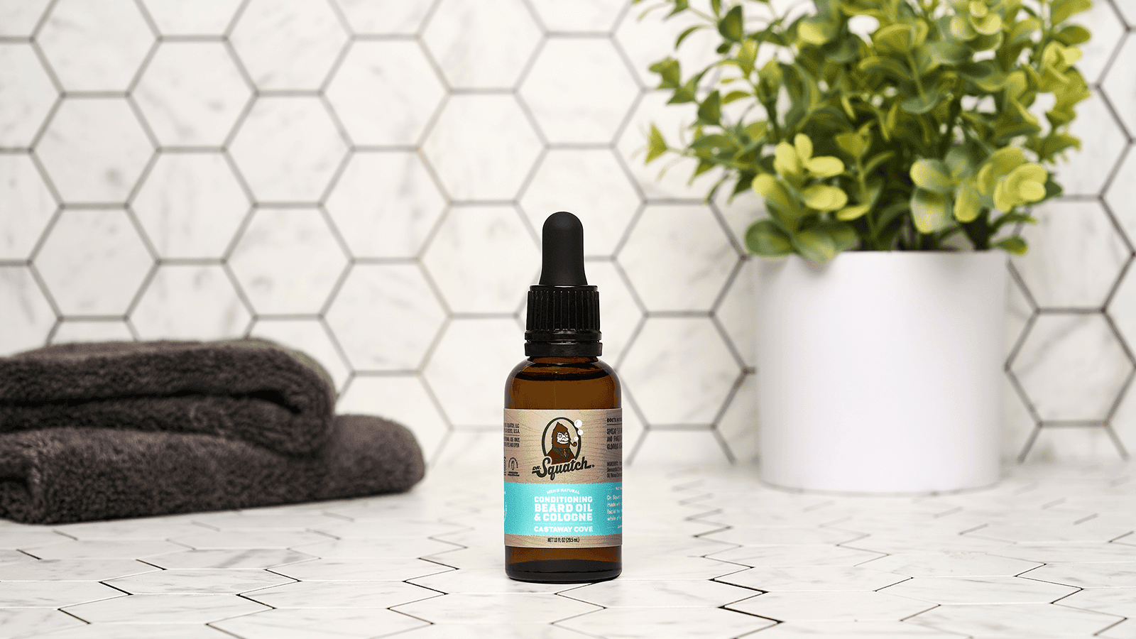 Dr. Squatch Castaway Cove Beard Oil & Cologne — product photo 6 of 7